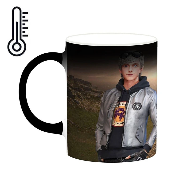 ماگ حرارتی کاکتی مدل بازی Garena Free Fire کد mgh28600