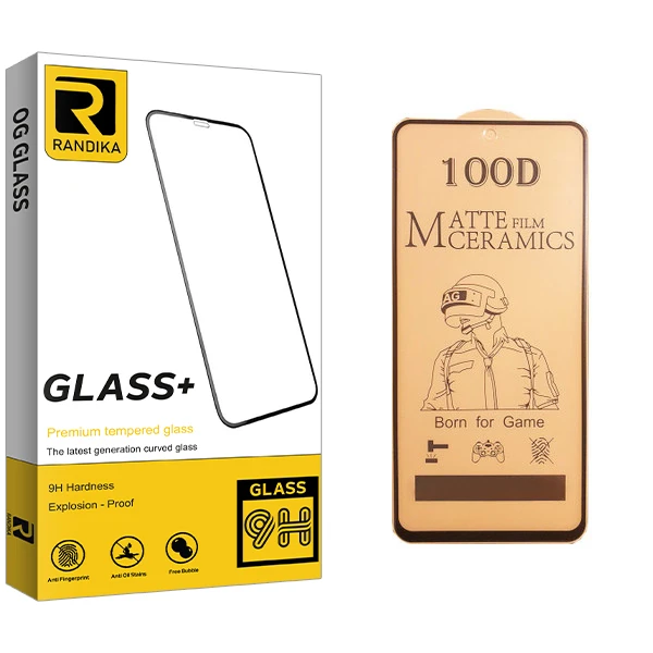 محافظ صفحه نمایش سرامیکی راندیکا مدل GLD مناسب برای گوشی موبایل شیائومی Poco X3