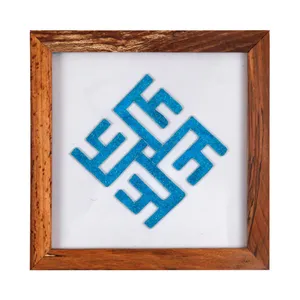 تابلو ویترای طرح اسلیمی مذهبی علی کد 20001949