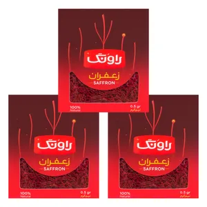 زعفران راونگ 1/5 گرم بسته 3 عددی