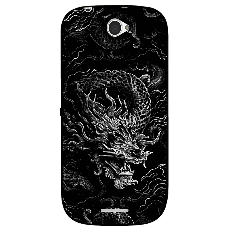 کاور مگافون طرح اژدها مدل 1897 مناسب برای گوشی موبایل سونی Xperia E4 