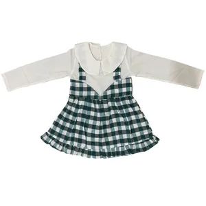 پیراهن دخترانه مدل چهارخونه