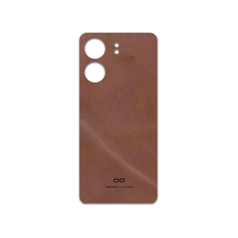 برچسب پوششی ماهوت مدل Matte-Natural-Leather مناسب برای گوشی موبایل شیائومی Poco C65