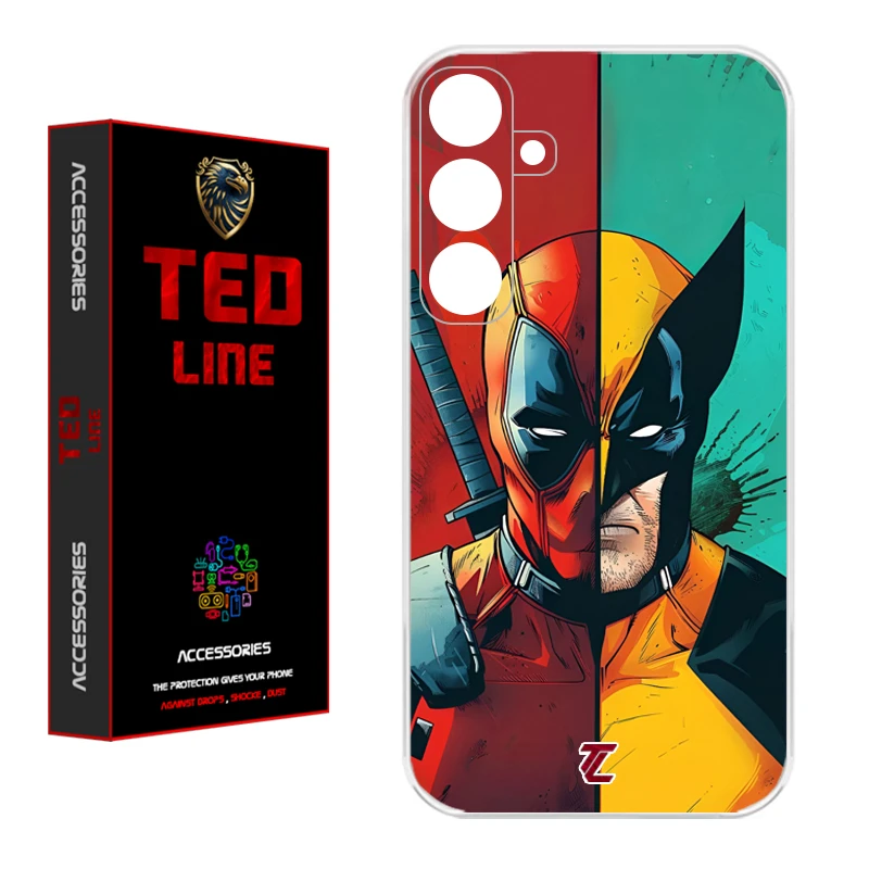 کاور تد لاین طرح ددپول و ولورین کد 1134 مناسب برای گوشی موبایل سامسونگ Galaxy A05S