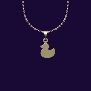 گردنبند طلا 18 عیار زنانه مدوپد مدل اردک کد DD2-1-1015