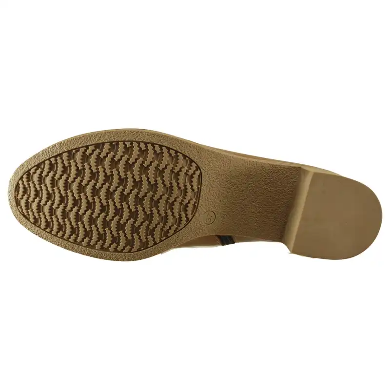 نیم بوت زنانه مدل چرم طبیعی کد 676.1