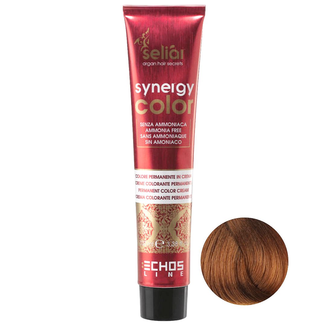 رنگ مو اچ اس لاین شماره 7.3 حجم 100 میلی لیتر رنگ بلوند طلایی -  - 1