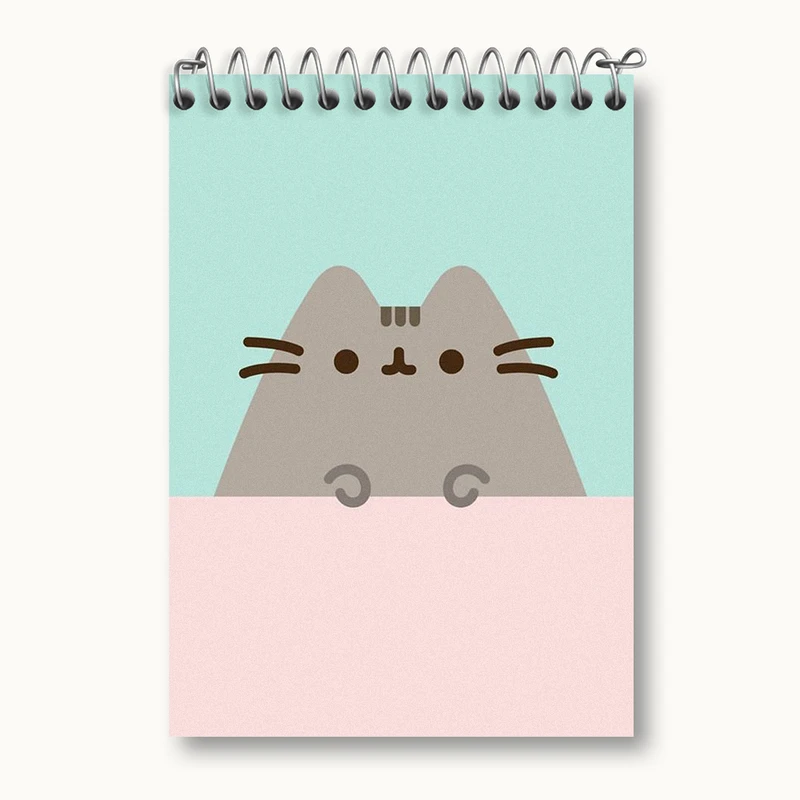 دفتر یادداشت 50 برگ خندالو طرح پوشین گربه بامزه کد N2047