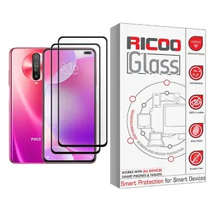 Ricoo Glass MIX002 Screen Protector For Xiaomi Poco X2 Pack Of 2