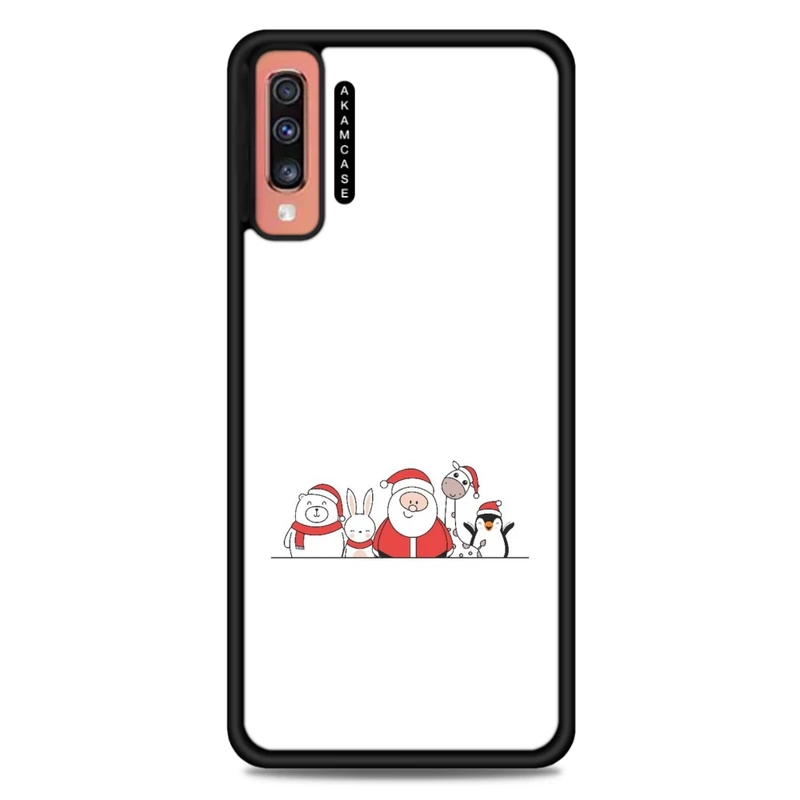 کاور آکام مدل AMC-WSGA70-CHRISTMAS-12 مناسب برای گوشی موبایل سامسونگ Galaxy A70