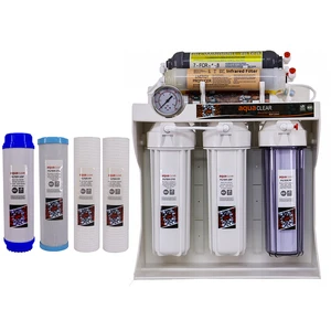 دستگاه تصفیه کننده آب آکوآ کلیر مدل ro_acg8040 به همراه فیلتر تصفیه آب بسته 4 عددی