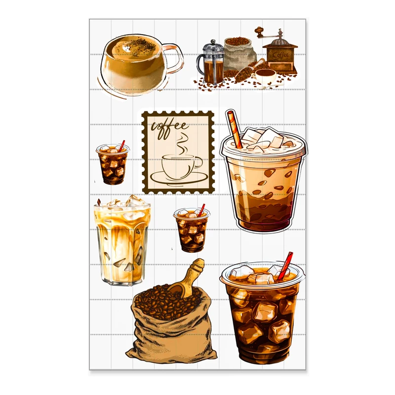 برچسب مدل قهوه کد96