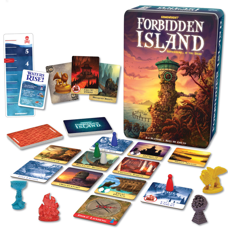 بازی فکری گیم رایت مدل FORBIDDEN ISLAND
