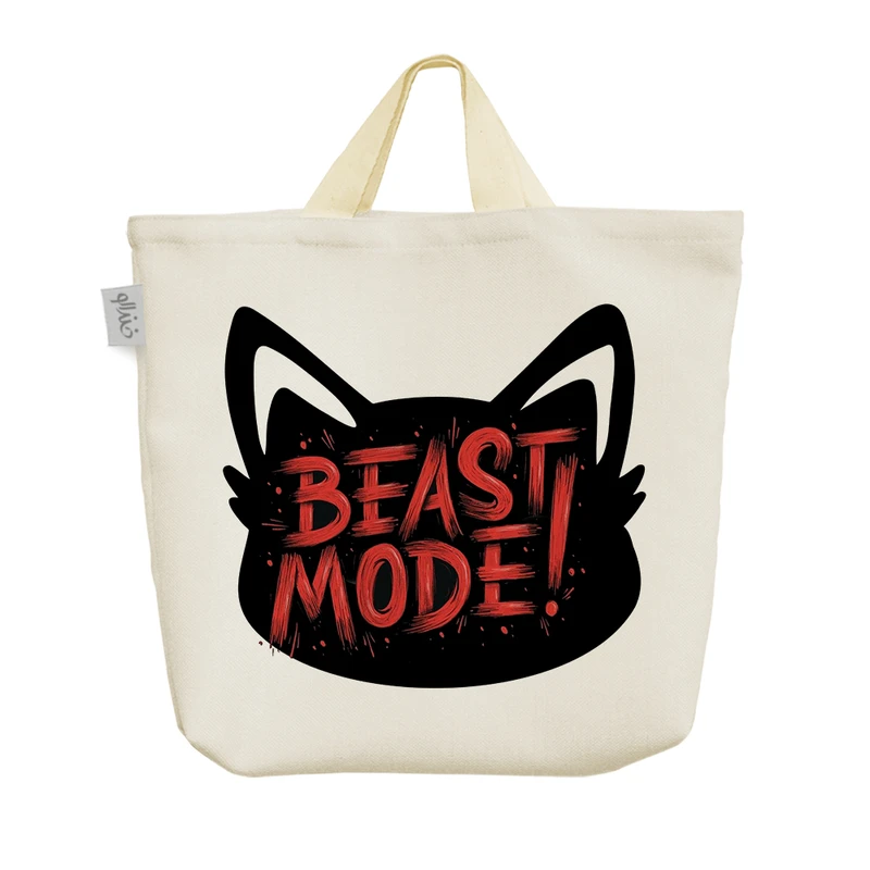 ساک خرید خندالو مدل گربه کد 2512