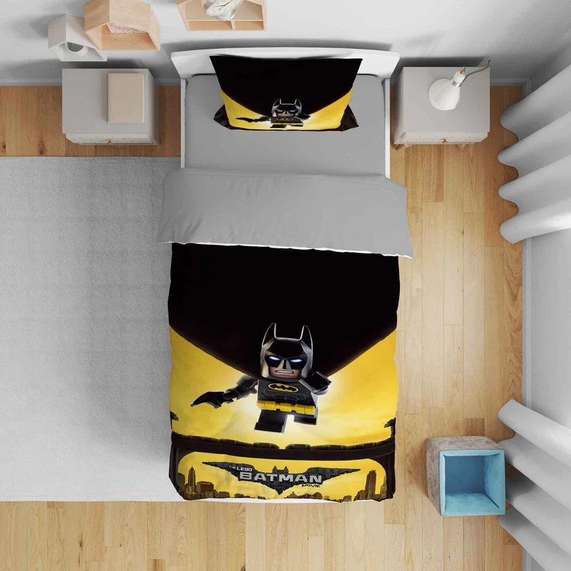 سرویس روتختی مدل بتمن 5519 تک نفره 5 تکه