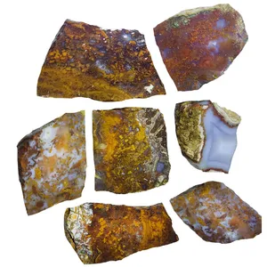 سنگ راف عقیق شجر مدل G15 مجموعه 7 عددی