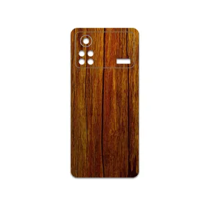 MAHOOT Orange-Wood Cover Sticker for Xiaomi Poco X4 Pro 5G