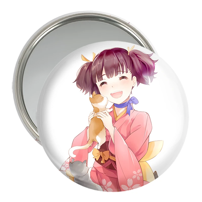 آینه جیبی خندالو مدل مومی انیمه کابانری کد 35986