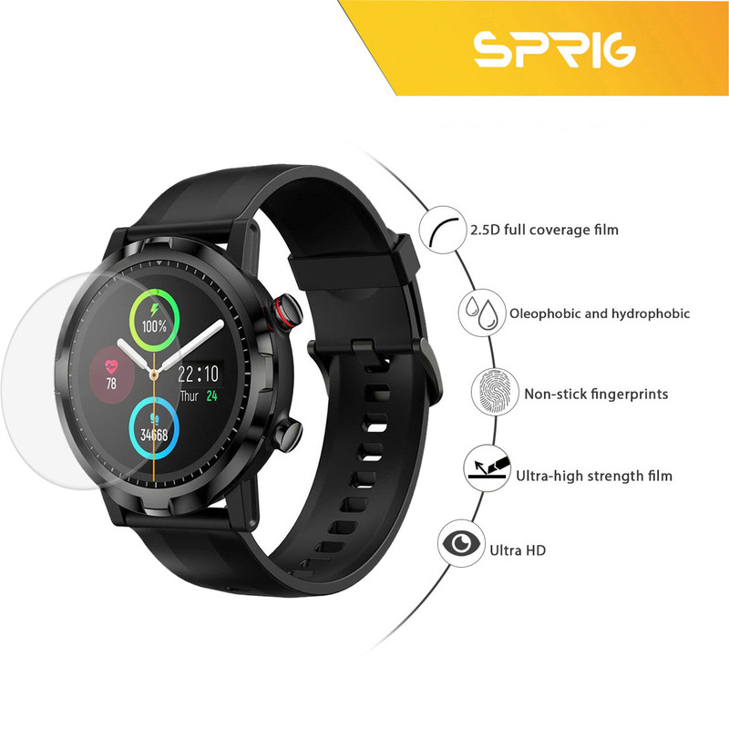 محافظ صفحه نمایش شیشه ای اسپریگ مدل SPG مناسب برای ساعت هوشمند هایلو LS05S