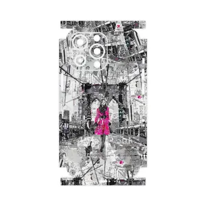 MAHOOT Collage of Catwalk Bridge-FullSkin Cover Sticker for Apple iphone 13 Pro