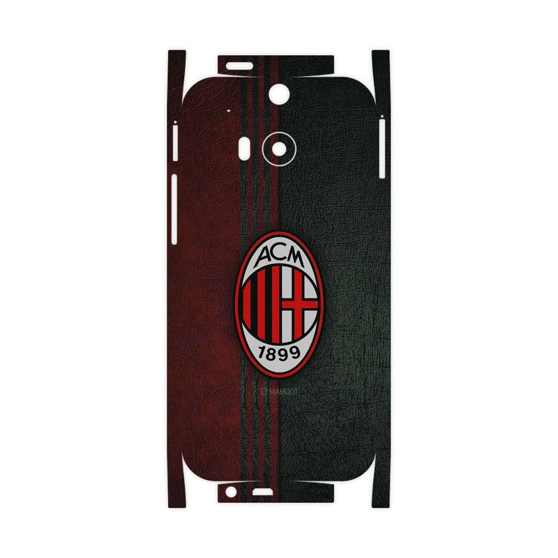 برچسب پوششی ماهوت مدل AC-Milan-FC-FullSkin مناسب برای گوشی موبایل اچ تی سی One M8
