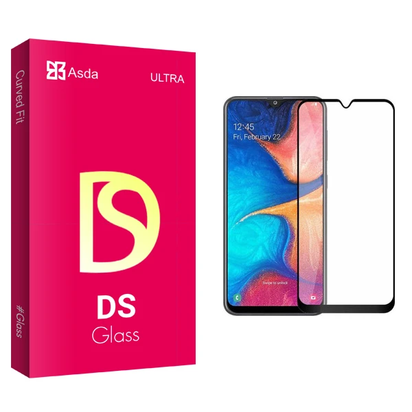 محافظ صفحه نمایش آسدا مدل DS glass مناسب برای گوشی موبایل سامسونگ Galaxy a20s