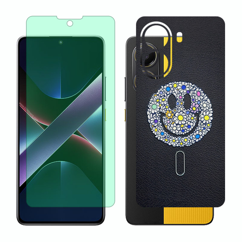 محافظ صفحه نمایش گرین لایت گلس مدل Together مناسب برای گوشی موبایل شیائومی Poco X7 Pro به همراه برچسب پوششی