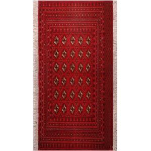 فرش قدیمی دستبافت یک متری فرش هريس کد 101574