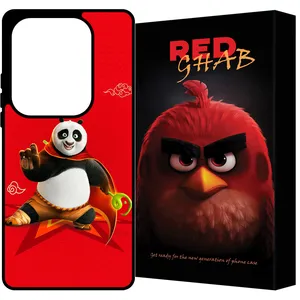 RED GHAB RCHAPN13P Cover For Xiaomi Redmi Note 13 Pro 4G / Poco M6 Pro 4G