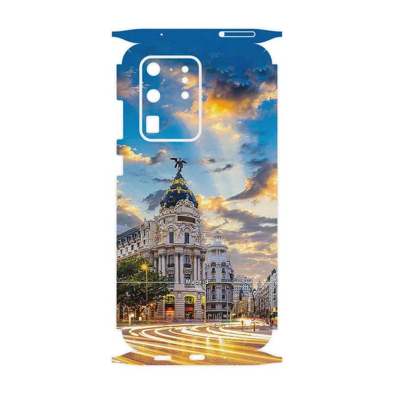 برچسب پوششی ماهوت مدل City of Madrid-FullSkin مناسب برای گوشی موبایل سامسونگ Galaxy S20 Ultra