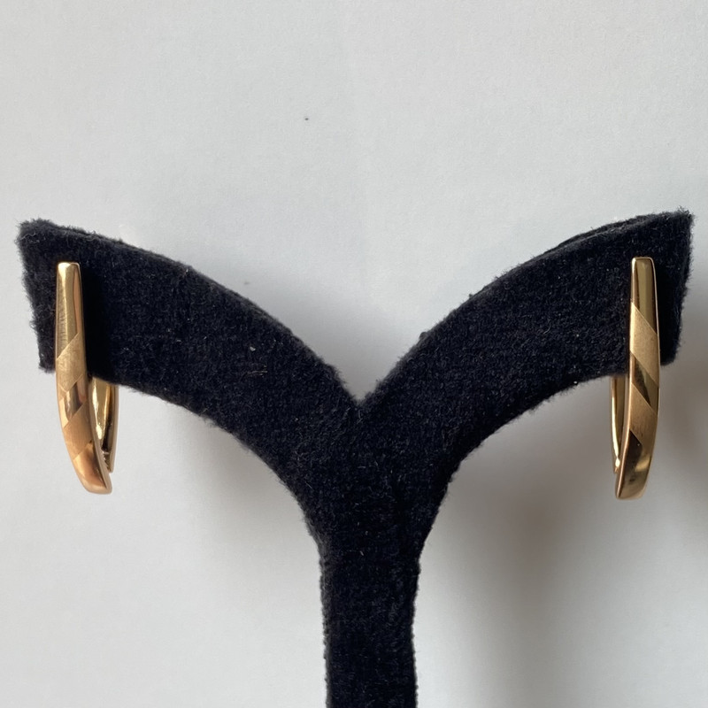 گوشواره زنانه ژوپینگ مدل خطی براق مات گوشواره زنانه ژوپینگ مدل خطی براق مات