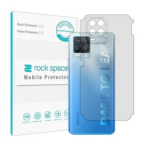 Rock space HyGEL model Transparent phone back protector suitable for Realme 8 Pro mobile phone