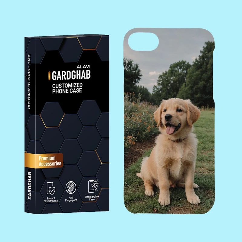کاور گارد قاب علوی مدل حیوانات مناسب برای گوشی موبایل اپل iPhone 7 / iPhone 8 / iPhone SE 2022 / iPhone SE 2020