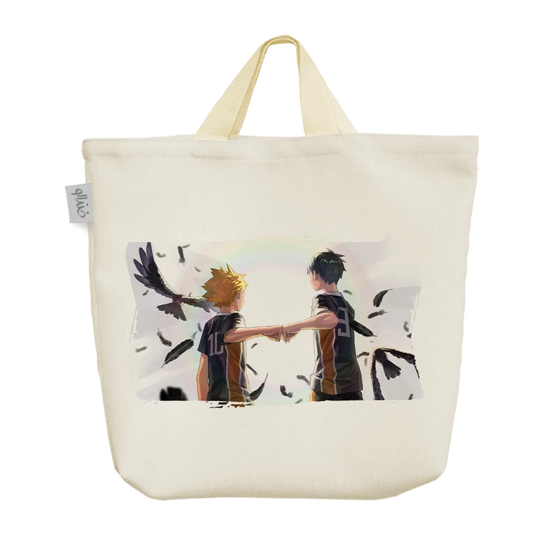 ساک خرید خندالو مدل کاگیاما و هیناتا انیمه هایکیو کد 1441