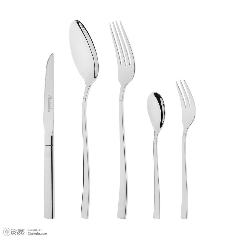 سرویس قاشق و چنگال 30 پارچه 6 نفره باماها مدل 191 آندروس