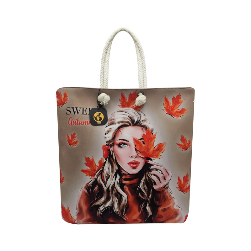 کیف دستی زنانه سیی 1966 مدل دختر پاییزی کنفی کد 701.30