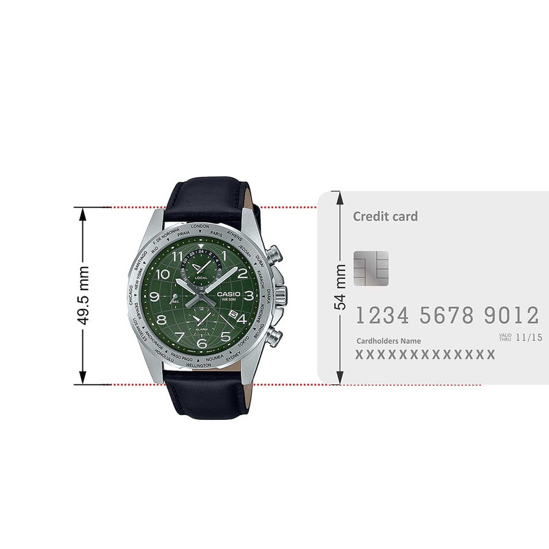 ساعت مچی عقربه‌ای مردانه کاسیو مدل MTP-W500L-3AVDF