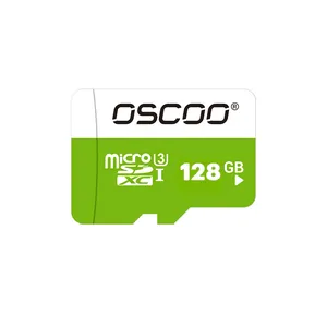 کارت حافظه MicroSD اوسکو مدل Green Series کلاس 10 استاندارد U3 سرعت 85mb/s ظرفیت 128 گیگابایت