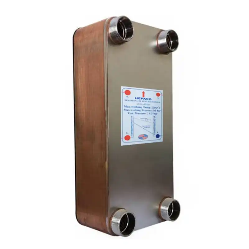 مبدل حرارتی صفحه ای هپاکو مدل HP-60 ظرفیت 600 لیتر بر ساعت