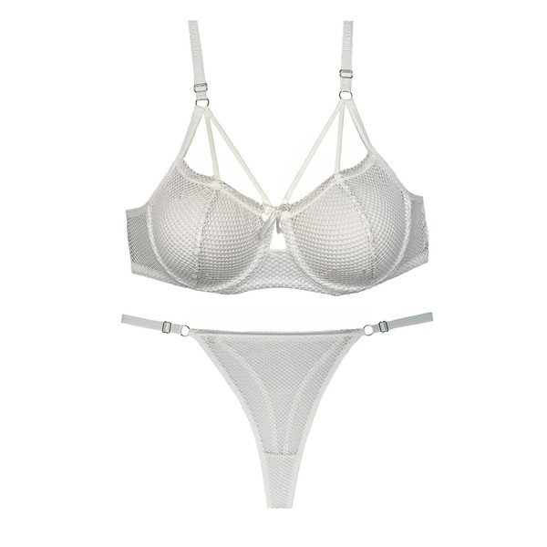 ست شورت و سوتین زنانه شارمین مدل سلندی فنردار هارنس‌دار