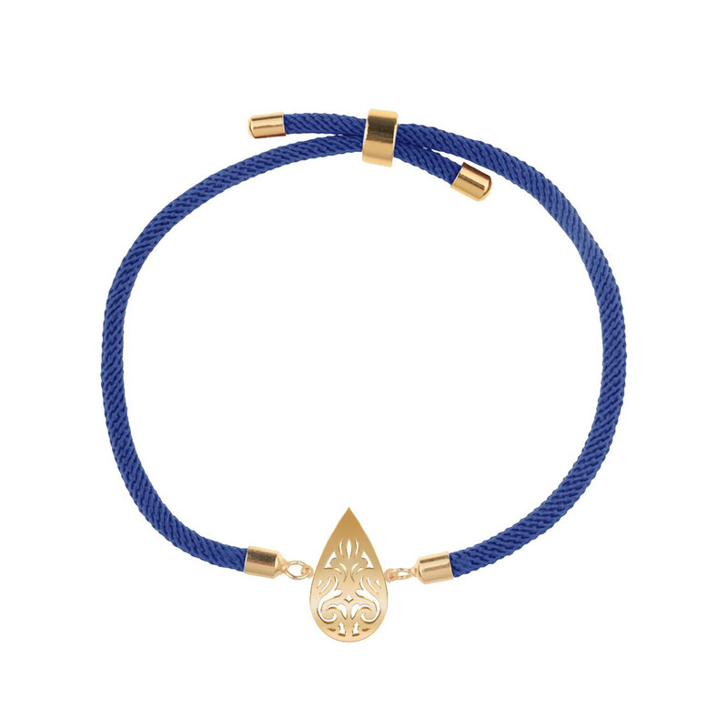 دستبند طلا 18 عیار زنانه مدوپد مدل اسلیمی کد D13-10700