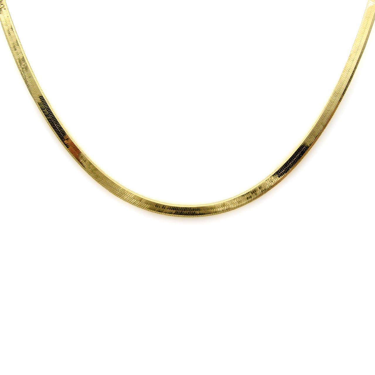 گردنبند طلا 18 عیار زنانه کاپانی مدل KN067 -  - 10