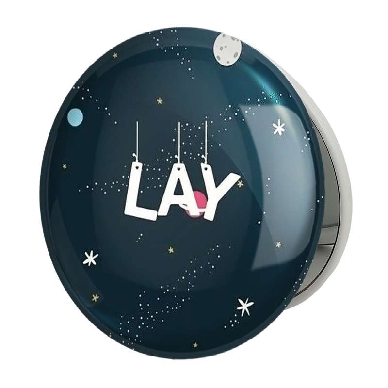 آینه جیبی خندالو طرح گروه اکسو EXO مدل تاشو کد 13629