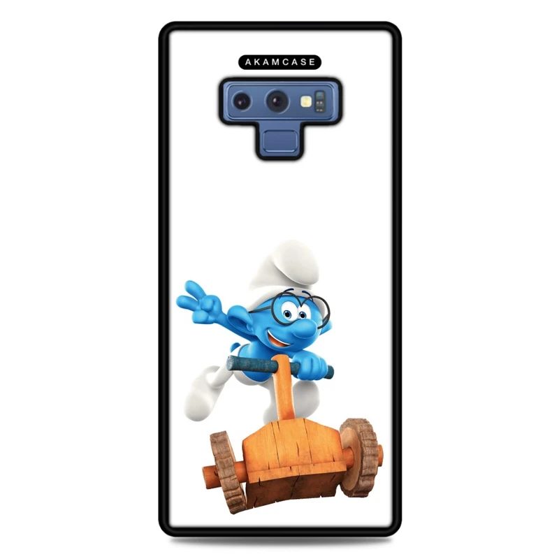 کاور آکام مدل AMC-WSGN9-SMURFS-17 مناسب برای گوشی موبایل سامسونگ Galaxy Note 9
