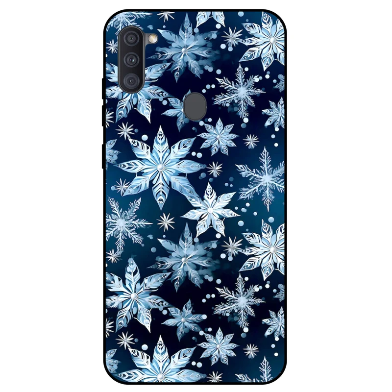 کاور مگافون طرح برف مدل 2824 مناسب برای گوشی موبایل سامسونگ Galaxy A11 / M11   