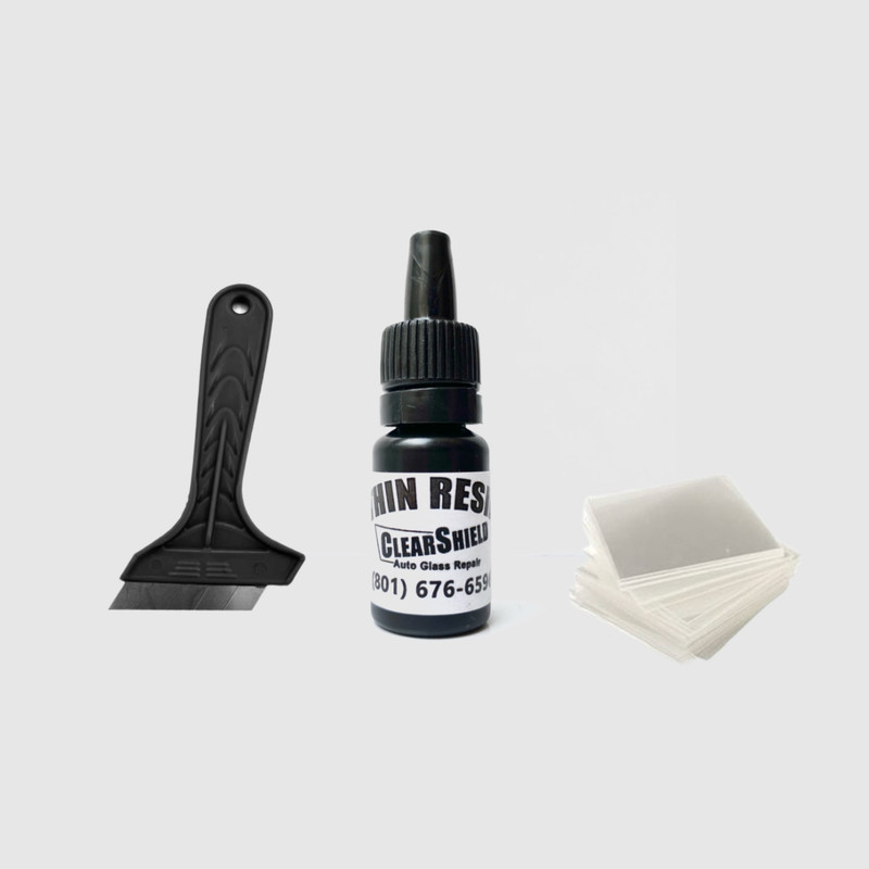 کیت ترمیم شیشه اتومبیل کلرشیلد مدل ThinResin حجم 5 میلی لیتر