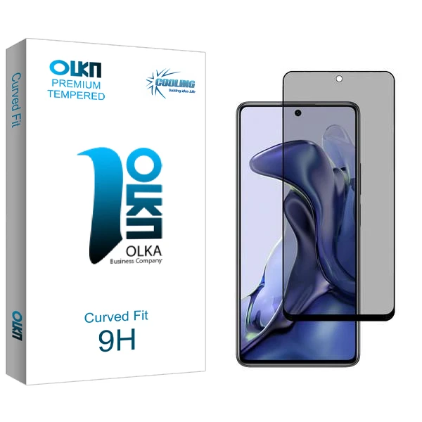 محافظ صفحه نمایش حریم شخصی کولینگ مدل Olka مناسب برای گوشی موبایل شیائومی 11T Pro