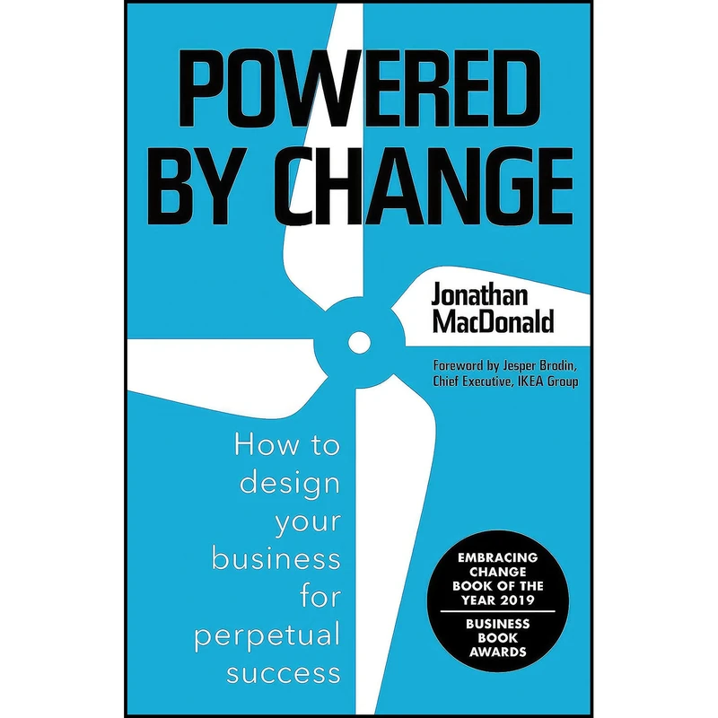 کتاب Powered By Change اثر Jonathan MacDonald انتشارات Nicholas Brealey
