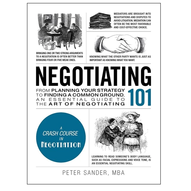 کتاب Negotiating 101 اثر Peter Sander انتشارات Adams Media