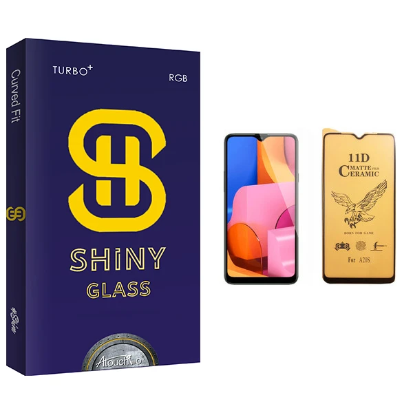 محافظ صفحه نمایش سرامیکی آتوچبو مدل Shiny Glass مناسب برای گوشی موبایل سامسونگ Galaxy A20s